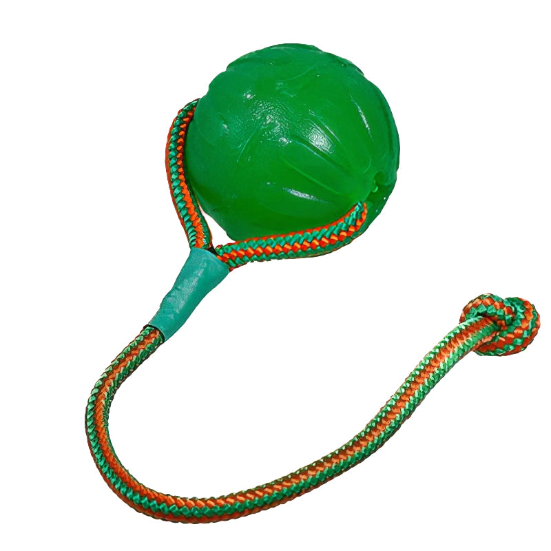 Everlasting Fun Ball, 8,9 cm, mit Wurfseil FRABO