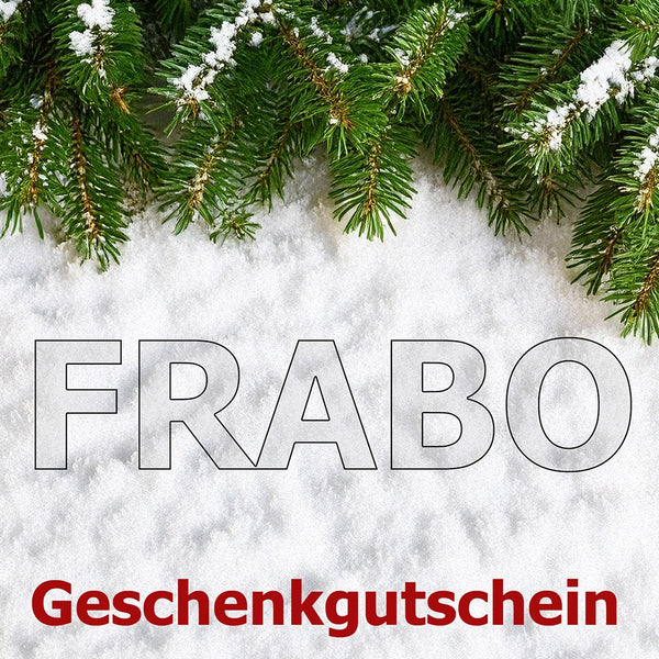 FRABO Geschenkgutschein Weihnachten FRABO